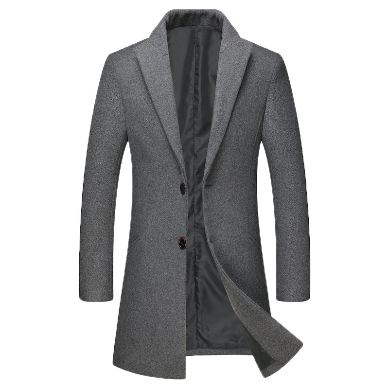 Men's Premium Slim Wool Coat