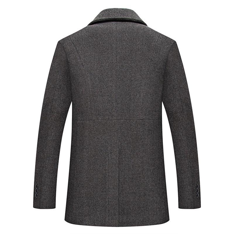 Gentlemen Scarf Premium Wool Coat